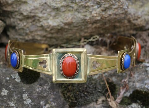 MARION, MEDIEVAL CROWN, BRASS