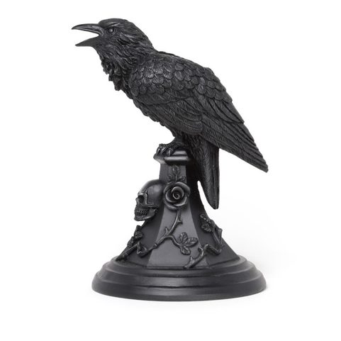 POE'S RAVEN, CANDLESTICK