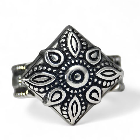 MEDIEVAL RING, 12TH CENTURY, SILVER 925 13G