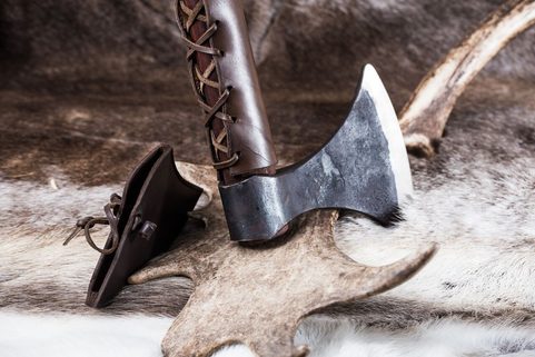 HRAFN, FORGED VIKING AXE
