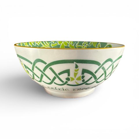 BOL EN PORCELAINE, ARBRE DE VIE