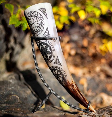SLAVIJA, SLAVIC DRINKING HORN 0.4 L