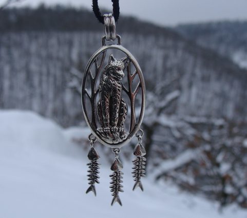 LYNX LYNX, SILVER PENDANT