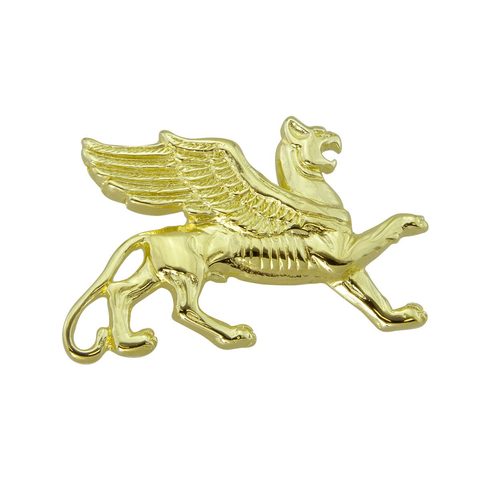 SCYTHIAN GRIFFIN, PENDANT, 14K GOLD