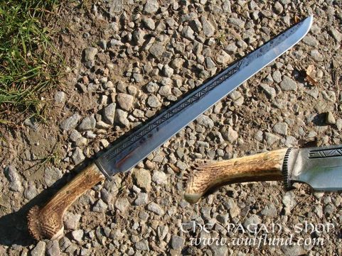 ASGER, HAND FORGED VIKING SEAX
