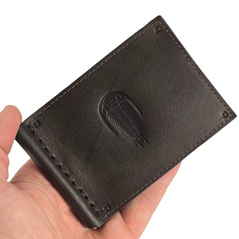 LEATHER WALLET, TRILOBIT