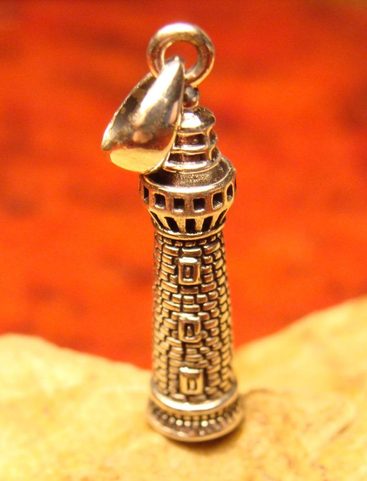 LIGHTHOUSE, SILVER PENDANT