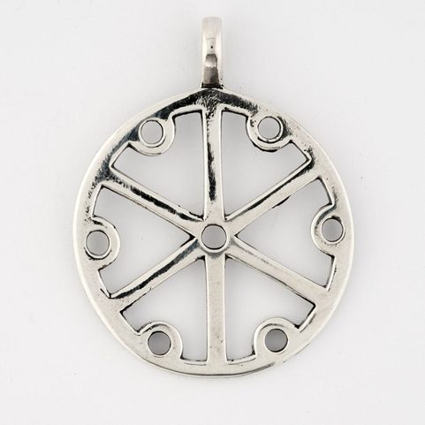 GROMOVITI ZNACI, THUNDERMARKS OF PERUN, SLAVIC AMULET, AG 925