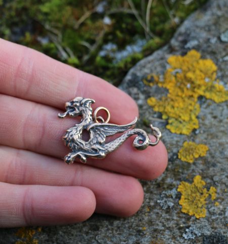 LUCIUS - DRAGON, PENDANT, BRONZE