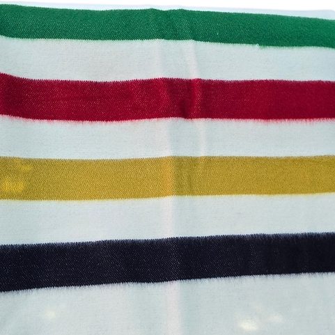 THICK WOOL INDIAN BLANKET RAINBOW