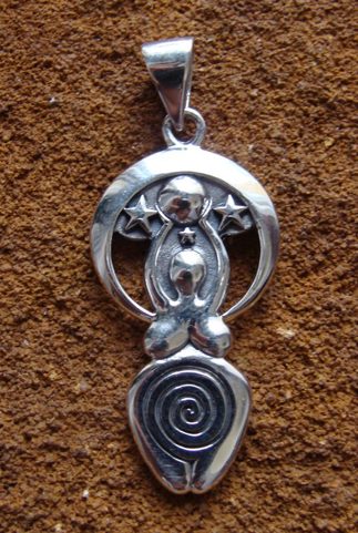THE TEMPLE GODDESS, DER TALISMAN. SILBER (925)