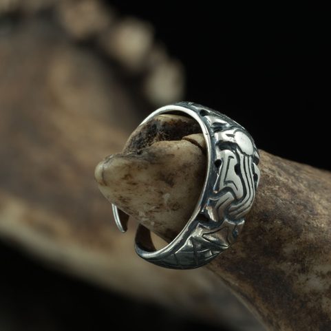 VIKING RING FROM NORWAY, SILVER 925