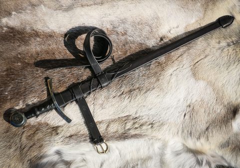 MEDIEVAL SWORD SCABBARD - GASPAR