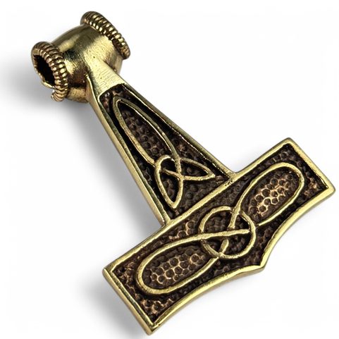 RAM HEAD BRONZE THOR HAMMER