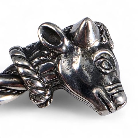 KELTISCHER STIER TORQUES, INSPIRATION: TRICHTINGEN, SILBER 925
