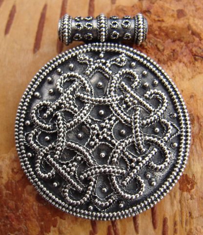 KNOTTED PENDANT FROM HEDEBY, SILVER 925, AG 925, 13 G