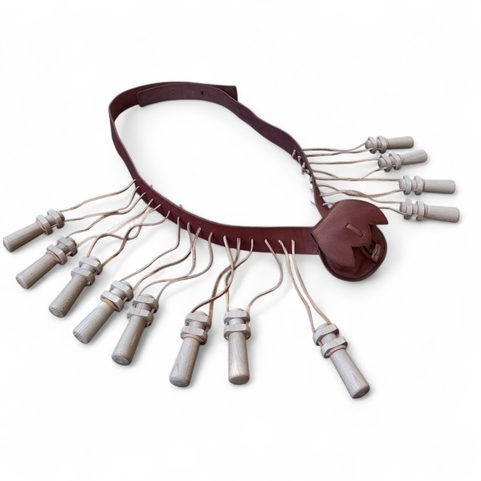 BANDOLIER WITH APOSTLES, 17TH CENTURY, REPLICA