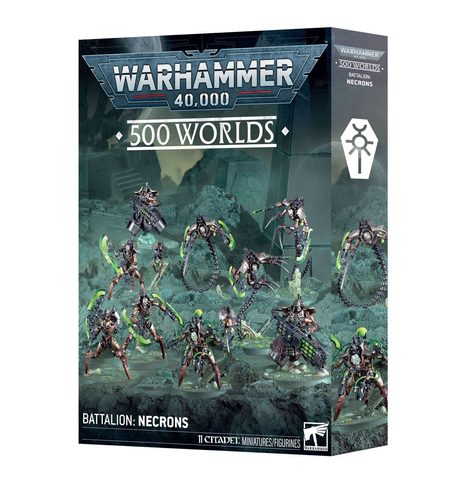 WARHAMMER 40K: 500 WORLDS BATTALION: NECRONS