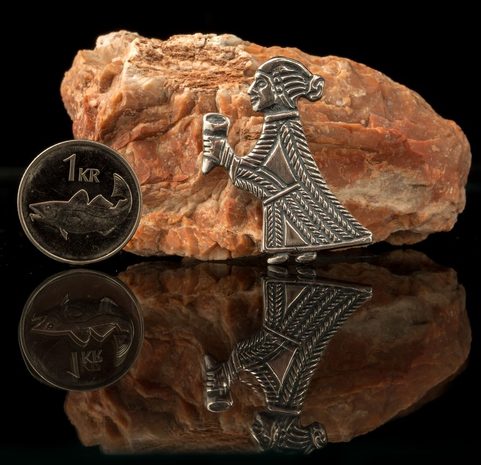 VALKYRIA - VALKYRIE SILVER PENDANT - REPLICA