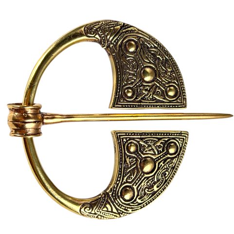 BALLYSPELLAN BROOCH, KILKENNY, BRONZE