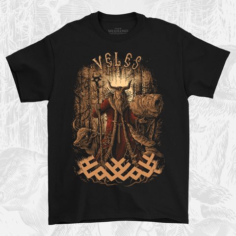 VELES, SLAWISCHES HERREN-T-SHIRT NAAV