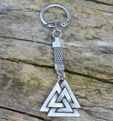 VALKNUT, ZINK, SCHLÜSSELANHÄNGER