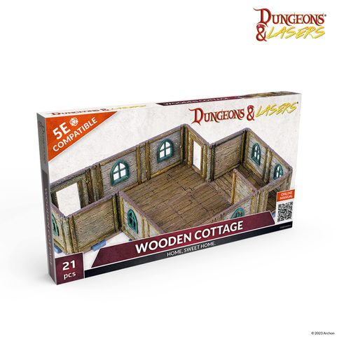 DUNGEONS & LASERS: HĂ¶LZERNE HĂĽTTE