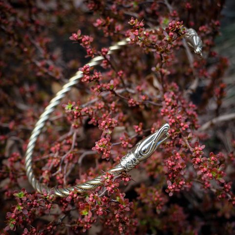 URNES STYLE BRASS TORQUES