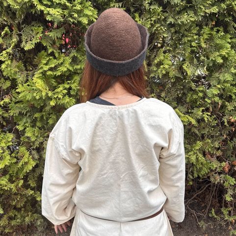 MEDIEVAL FELT HAT, WOOL