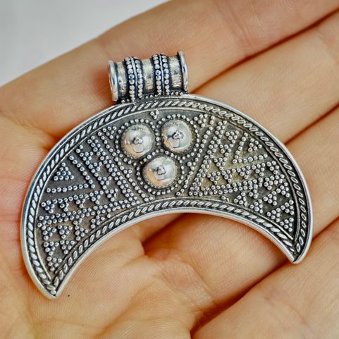 ZIVA, LUNITSA, SLAVS, VIKINGS, STERLING SILVER PENDANT