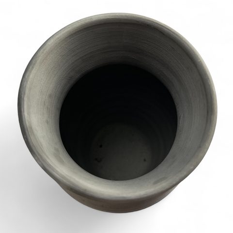 MEDIEVAL GOBLET, SMOKED CERAMICS