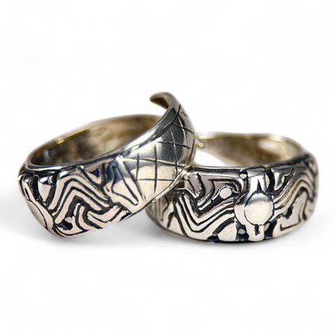 VIKING RING FROM NORWAY, SILVER 925