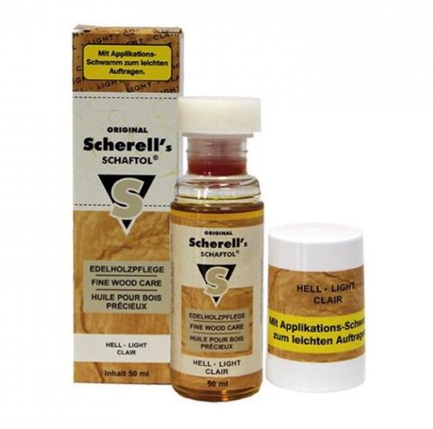 SCHAFTOL HUILE POUR CROSSE ET FUSIL, CLASSIC LIGHT AVEC ÉPONGE, 50ML