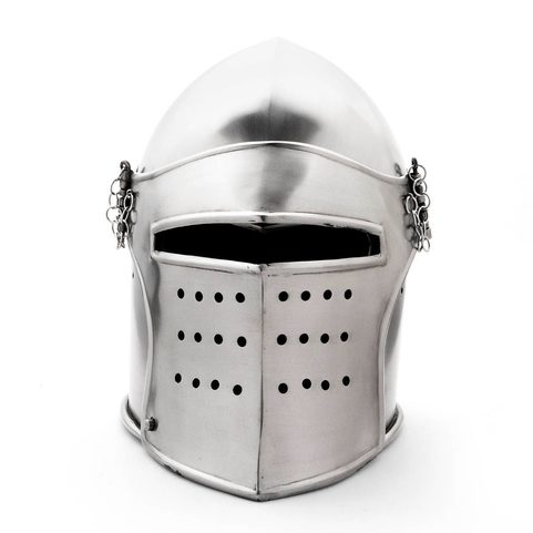 BASINET WITH VISOR, MEDIEVAL HELMET WITH VISOR