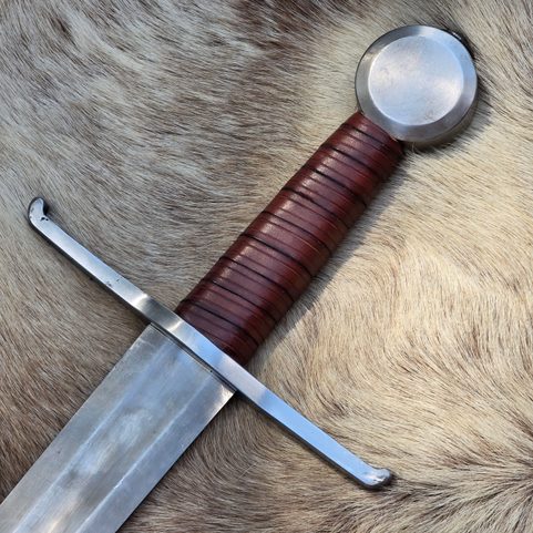 ONE-HANDED SWORD, MORAVIA, 14TH CENTURY, REPLICA