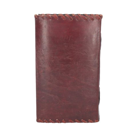 LEATHER NOTEBOOK WITH LOCK 14 CM