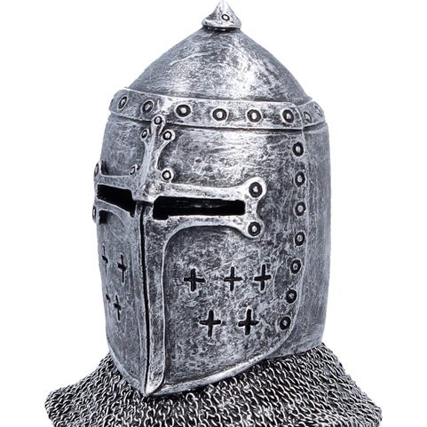 MITTELALTERLICHER HELM, FIGUR, 10,6 CM