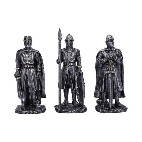 KNIGHTS, TEMPLARS, FIGURES - 3 PIECES