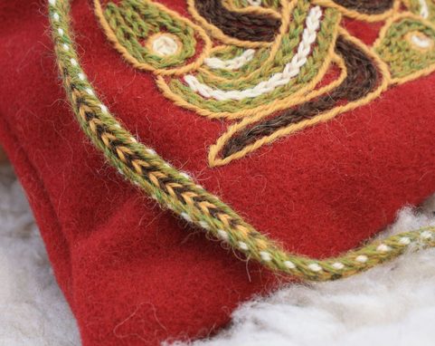 VIKING POUCH, TEXTILE, GOTLAND