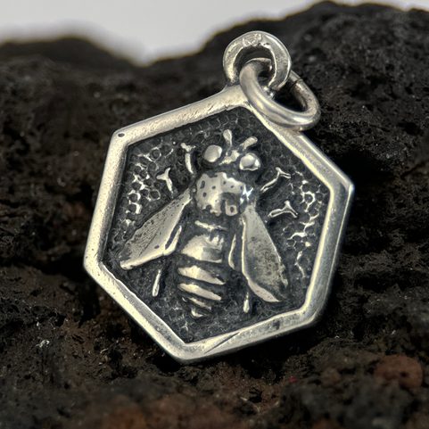ABEILLE - PENDENTIF, ARGENT