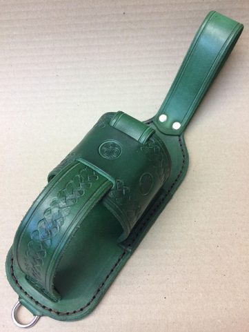 CELTICA, LEATHER BEER HOLSTER