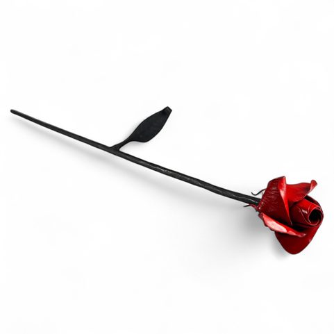 FORGED ROSE - RED