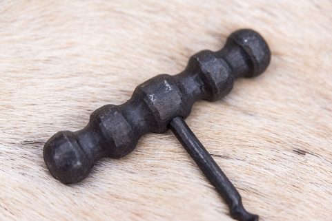 HAND FORGED CORKSCREW, METAL