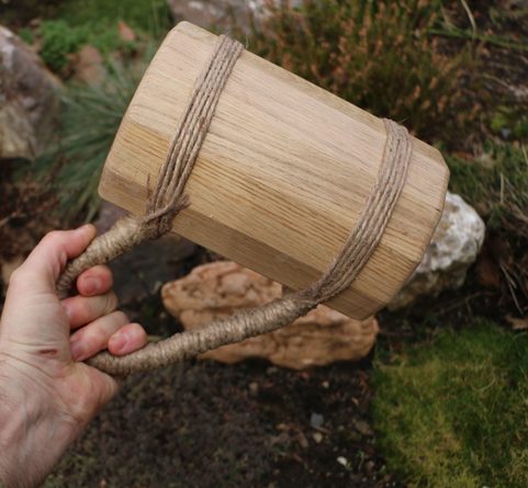 HOLZHOLZ EICHE KORB XL 1200 ML