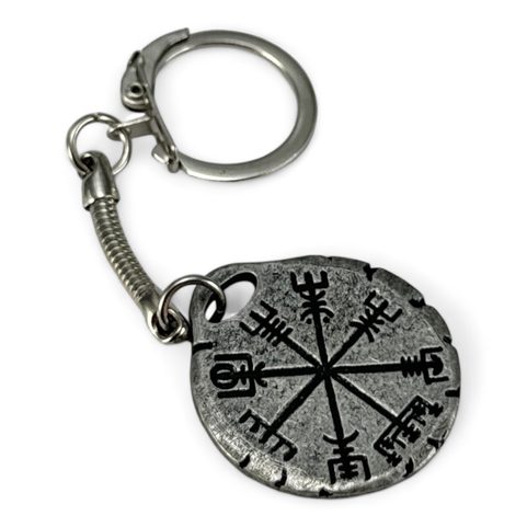 VEGVISÍR, KEY CHAIN, ZINC