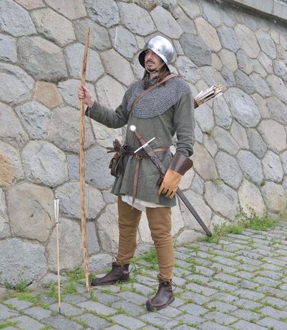 MEDIEVAL ARCHER - MERCENARY, COSTUME RENTAL