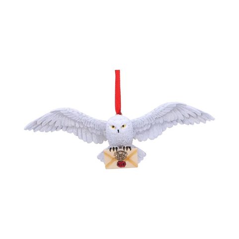 HARRY POTTER HEDWIG HANGING ORNAMENT 13CM