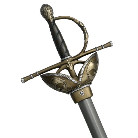 TREVILLE II - MUSKETEER RAPIER, SOFTENED FOR LARP