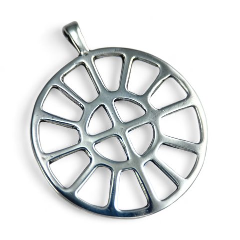 SOLAR WHEEL - TARANIS WHEEL, HALLSTATT, SILVER REPLICA, AG 925
