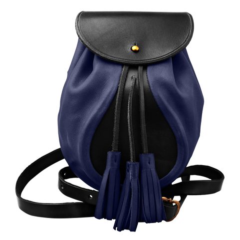 SULLIVAN, SCOTTISH SPORRAN, BLUE WITH BELT